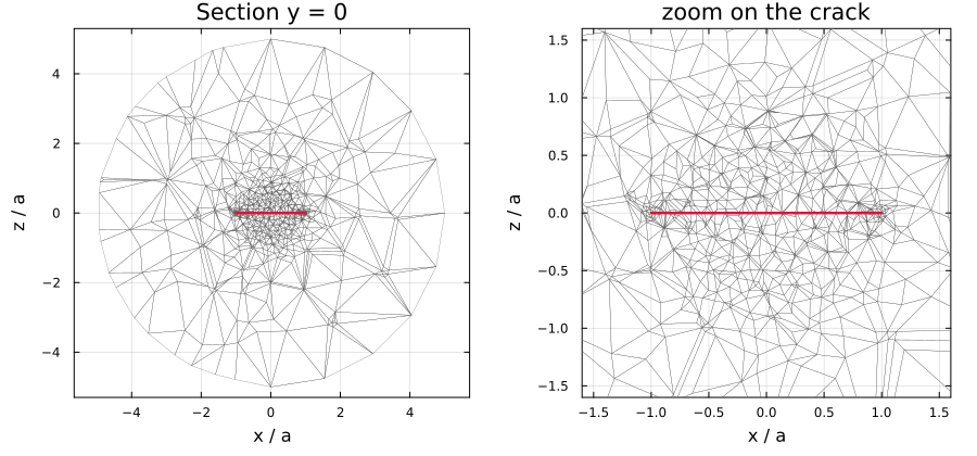 Section y = 0